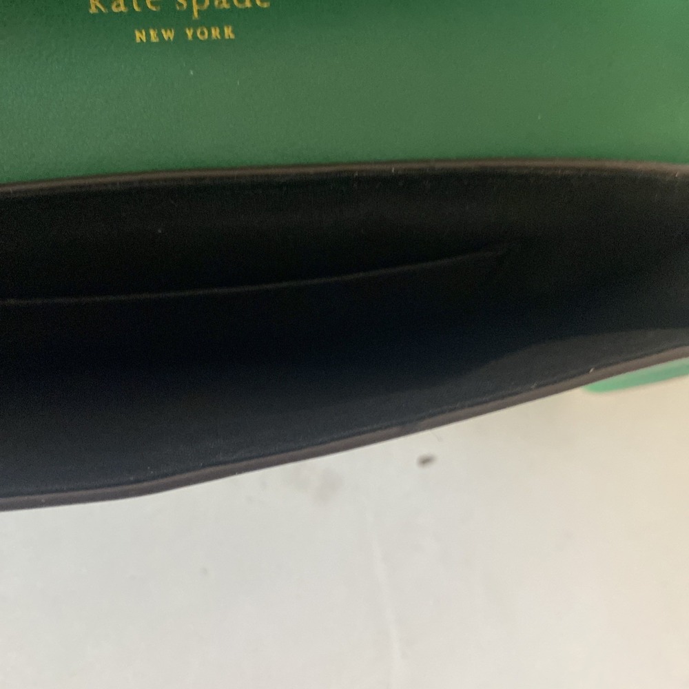 Kate Spade Leather Belt Bag Travel Fanny Pack Size L/XL Green EUC Minimalist - Picture 7 of 9
